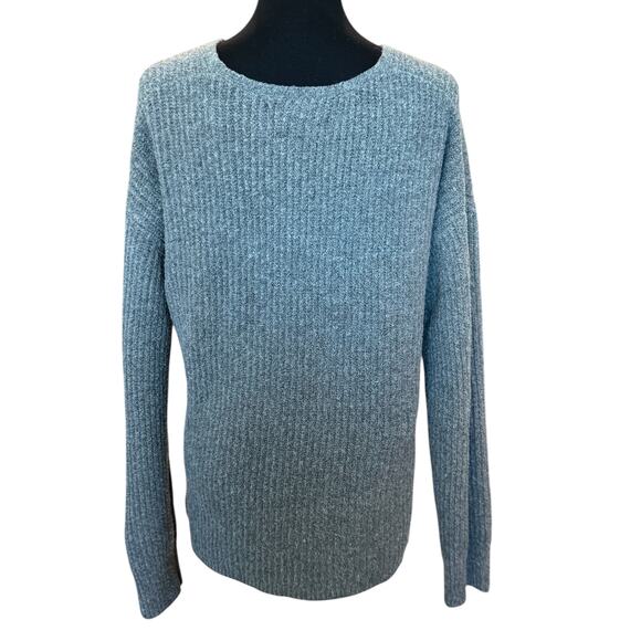 New ~ CASLON ~ ( Nordstrom) Women's Blue Long Sleeve Pullover Sweater Size M - Picture 3 of 5